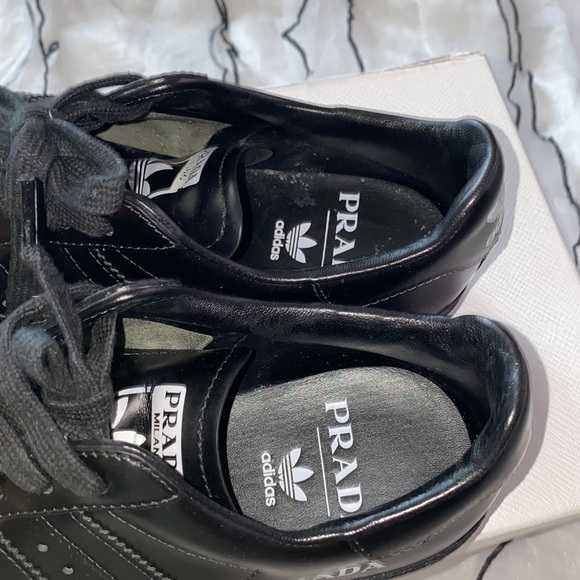 Prada adidas blk leather ref🔥🔥🔥🔥 - Picture 8 of 11